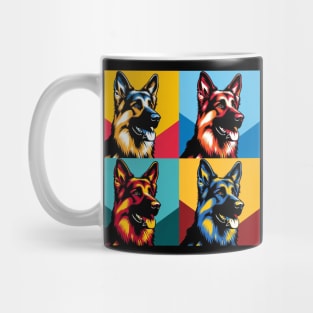 German Shepherd Dog Pop Art - Dog Lover Gifts Mug